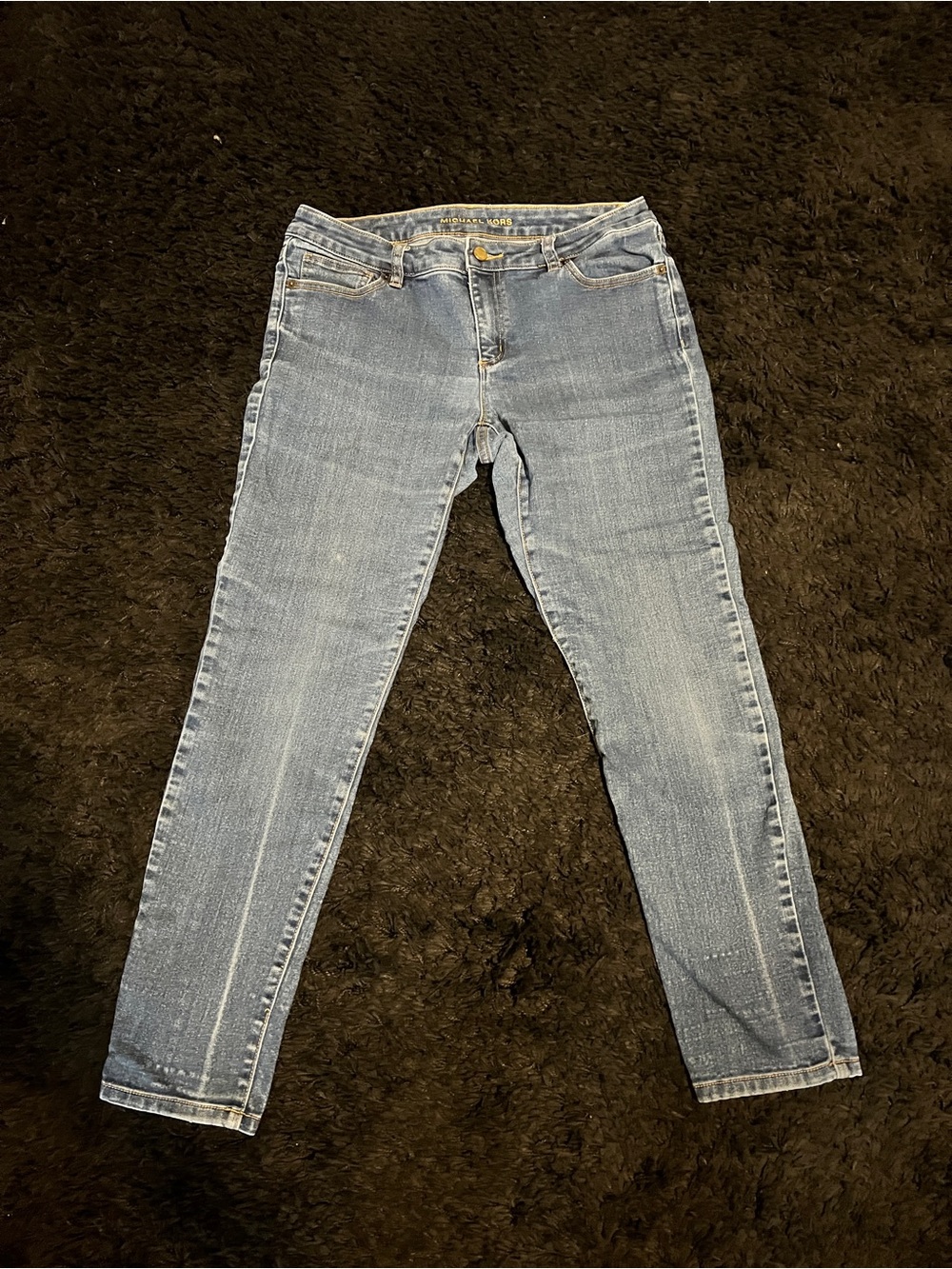 Michael Kors Women's Skinny Jeans in Light Blue Denim